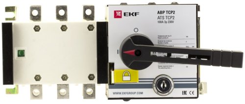 Автоматическое включение резерва АВР EKF PROxima ТСР1 3п 100А 230В фото Автоматическое включение резерва АВР EKF PROxima ТСР1 3п 100А 230В картинка